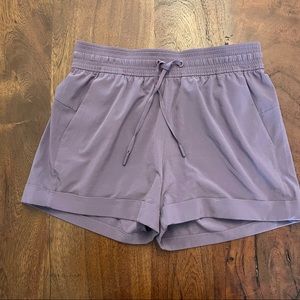 Lululemon Lilac Draw String Shorts Size 4